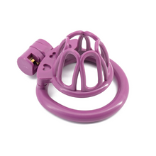 Load image into Gallery viewer, Tiny Purple Resin Chastity Belt