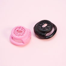 Load image into Gallery viewer, The Pussy Wall Flat Cock Cage Pink &amp; Black