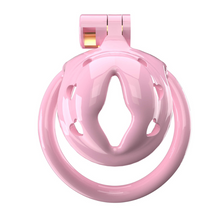 Load image into Gallery viewer, Pink The Sexless Prison Micro Resin Chastity Cage