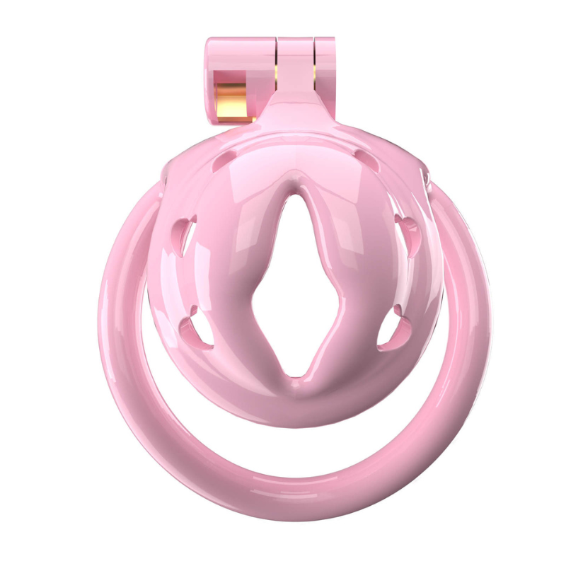 Pink The Sexless Prison Micro Resin Chastity Cage