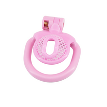 Load image into Gallery viewer, Flat Micro Pink Chastity Belt