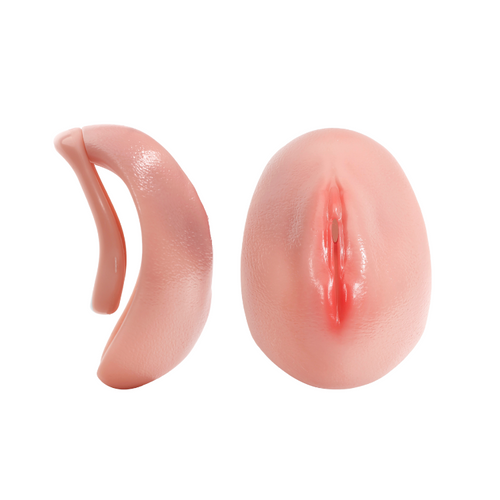 The Sissy Slut: Realistic Pussy Shaped Chastity Cage