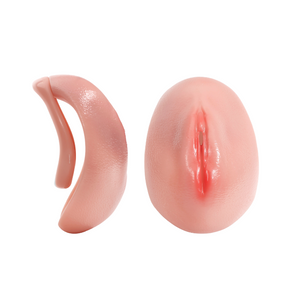 The Sissy Slut: Realistic Pussy Shaped Chastity Cage