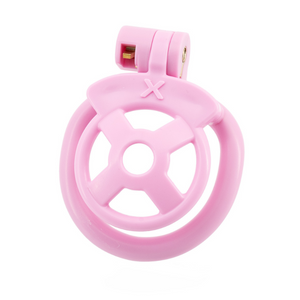 Pink The Xtreme Beta Cage: Flat Resin Cock Cage