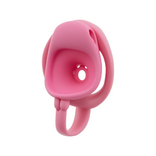 Load image into Gallery viewer, Inverted Pink Cock Cage For Sissies