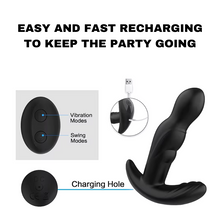 Load image into Gallery viewer, Remote Control Prostate Massager Anal Toy