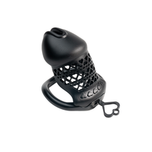 Load image into Gallery viewer, Black Resin Cock Cage
