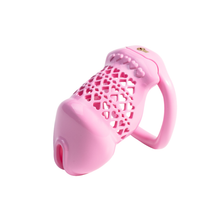 Load image into Gallery viewer, Large Pink Resin Cock Cage