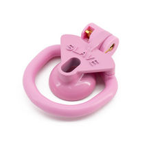 Load image into Gallery viewer, Tiny Pink Chastity Belt For Sissies and Slaves