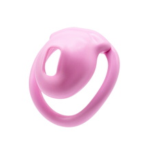 Load image into Gallery viewer, The Permanent Cuck: Micro Resin Cock Cage Pink