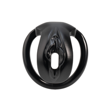 Load image into Gallery viewer, Black Vagina Shaped Chastity Cage