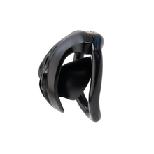 Load image into Gallery viewer, The Pussy Cage: Vagina Shaped Chastity Cage Black