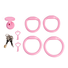 Load image into Gallery viewer, The Pussy Inverter Pink Inverted Resin Cock Cage Positive Size