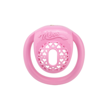 Load image into Gallery viewer, Tiny Pink Cock Cage For Sissies