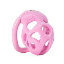 Load image into Gallery viewer, The Sissy Denier: Micro Pink Cock Cage