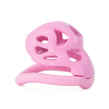 Load image into Gallery viewer, The Sissy Denier: Micro Pink Cock Cage