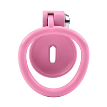 Load image into Gallery viewer, Pink Pussy Shaped Chastity Cage