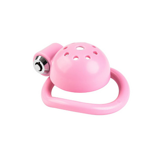 Sissy Pink Chastity Cage For Small Betas