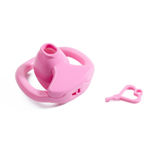 Load image into Gallery viewer, Micro Pink Cock Cage For Sissies