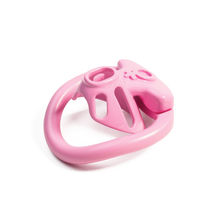 Load image into Gallery viewer, The Sissy Punisher Micro Cock Cage Tiny Pink Chastity Belt