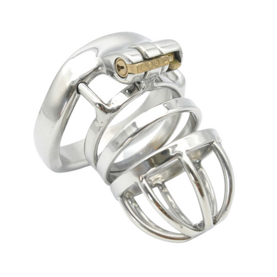 Stainless Steel Chastity Cage For Males