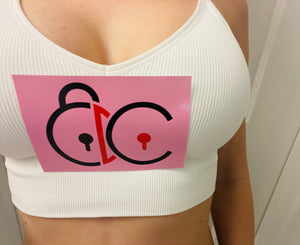 Cuck In Chastity Logo Sticker Mistress
