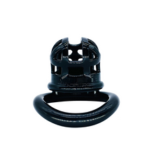 Load image into Gallery viewer, Micro Black Resin Chastity Belt For Men