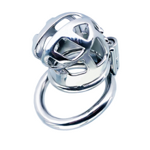 Load image into Gallery viewer, Super small steel chastity cage