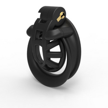 Load image into Gallery viewer, Micro Black Resin Chastity Cage