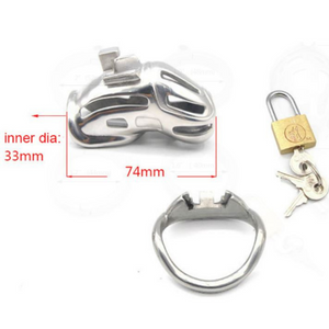 Steel Chastity Cage For FLRs