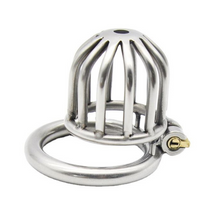 Load image into Gallery viewer, Little Birdie Cage - Steel Chastity Cage (1.69 in)