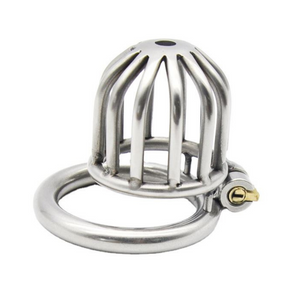 Little Birdie Cage - Steel Chastity Cage (1.69 in)