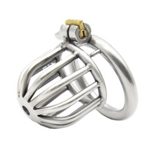 Load image into Gallery viewer, Small Metal Chastity Cage For Men