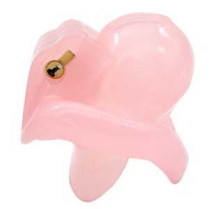 Pink Nub - Micro Plastic Chastity Belt