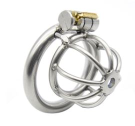 Cage of Denial - Steel Chastity Cage (1.18" Inch)
