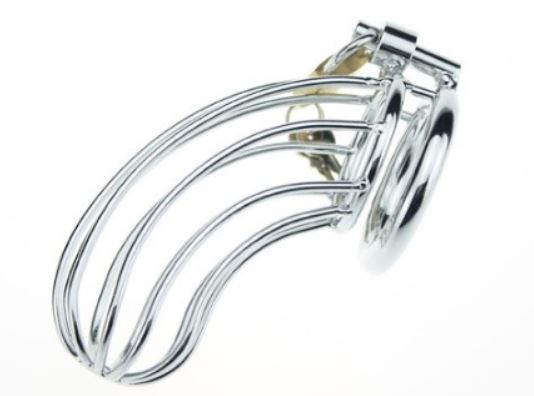 metal chastity cage for female led relationships
