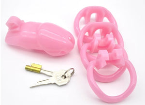 pink holy trainer v3 chastity cage