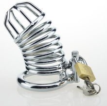 Load image into Gallery viewer, metal stainless steel chastity cages