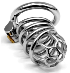 male chastity cage metal