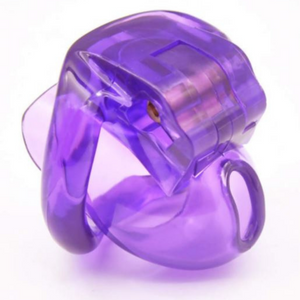 Purple Nub - Micro Plastic Cock Cage