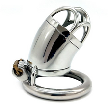 Load image into Gallery viewer, The Beta Cage Metal Male Chastity Device