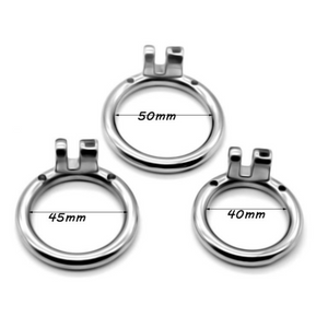 The Beta Cage Ring Sizes
