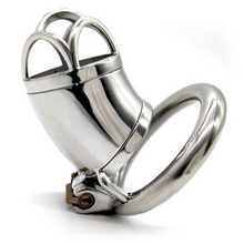 Load image into Gallery viewer, Male Steel Chastity Device