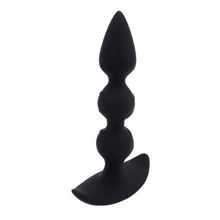 Load image into Gallery viewer, Silicone butt plug with 3 beads