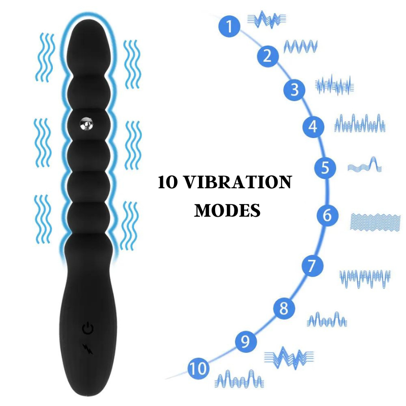The Cuckold Penetrator - Vibrating Anal Beads For Sissies Cuck In Chastity The Cuckold Penetrator - Vibrating Anal Beads For Sissies Cuck In Chastity