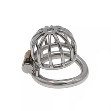 Load image into Gallery viewer, The Cuckold Penitentiary Micro Steel Chastity Device (32 mm)