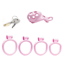 Load image into Gallery viewer, Pink Resin Cock Cage For Men