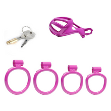 Load image into Gallery viewer, Best Purple Chastity Cage For Men