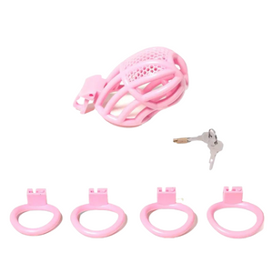 Sissy Pink Chastity Device