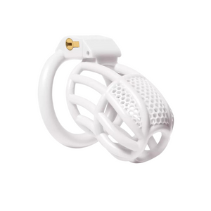 White Chastity Cage for Men